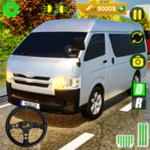 van simulator: dubai car drive android application logo